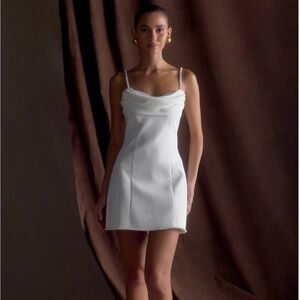 Meshki - Liliane Suiting Mini Dress - Ivory